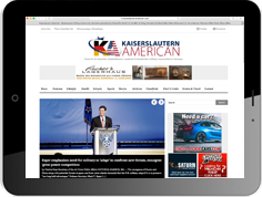 Online advertising on the website of our military newspaper Kaiserslautern American